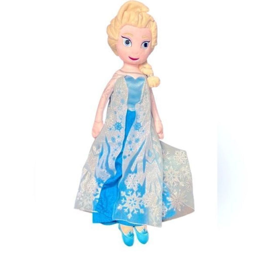Disney Elsa plush doll. Never used… like new. 24” tall.